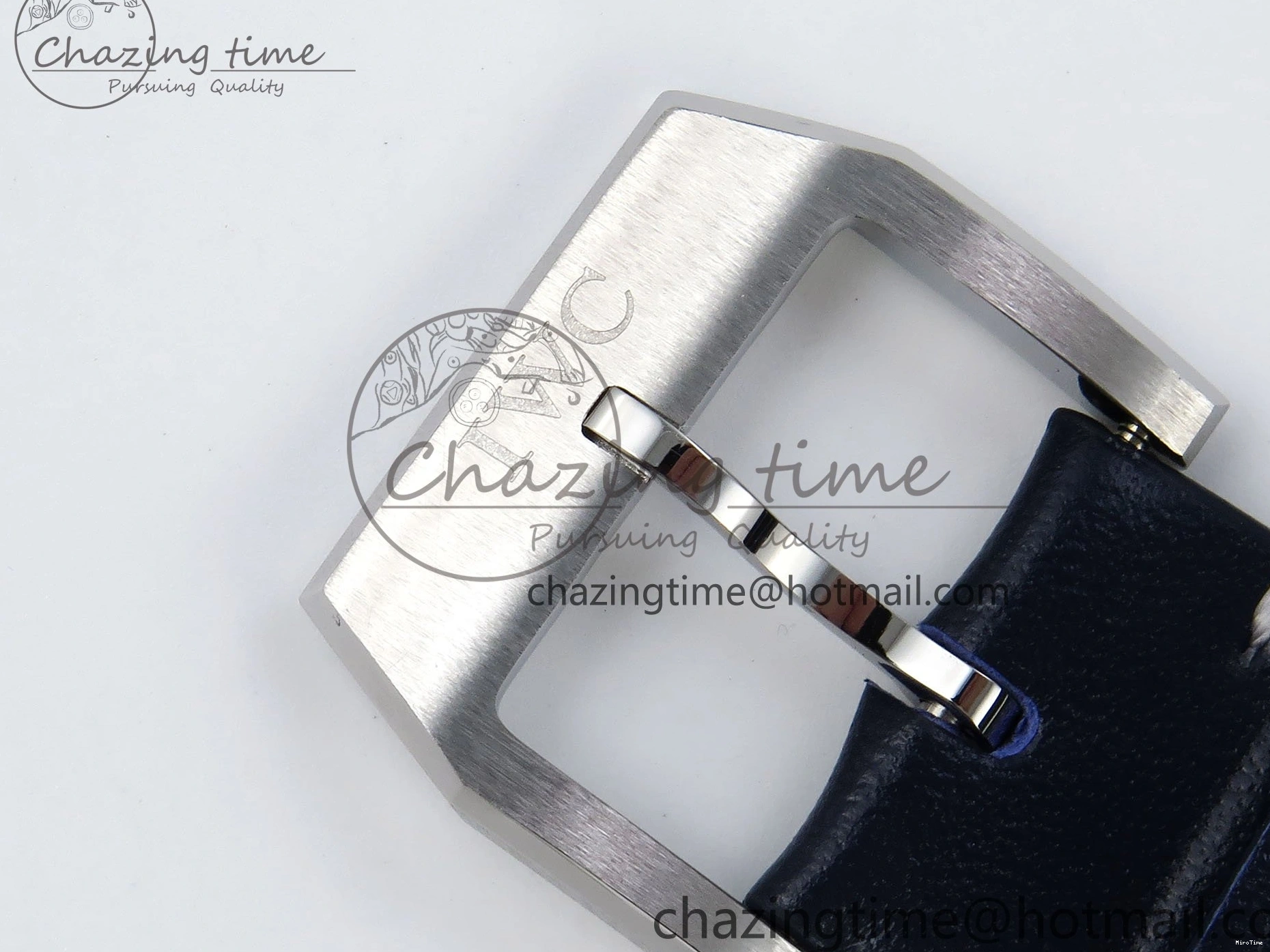 MIROTIME 0508 DailyWear Pilot Mark XX BLSF 1:1 Best Edition Blue Dial on Blue Leather Strap MIYOTA 7022